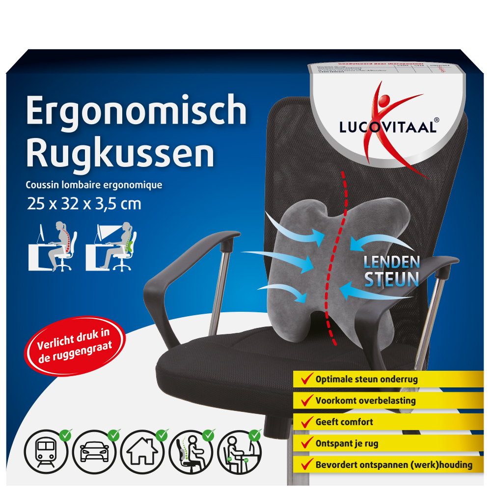 Ergonomisch Rugkussen