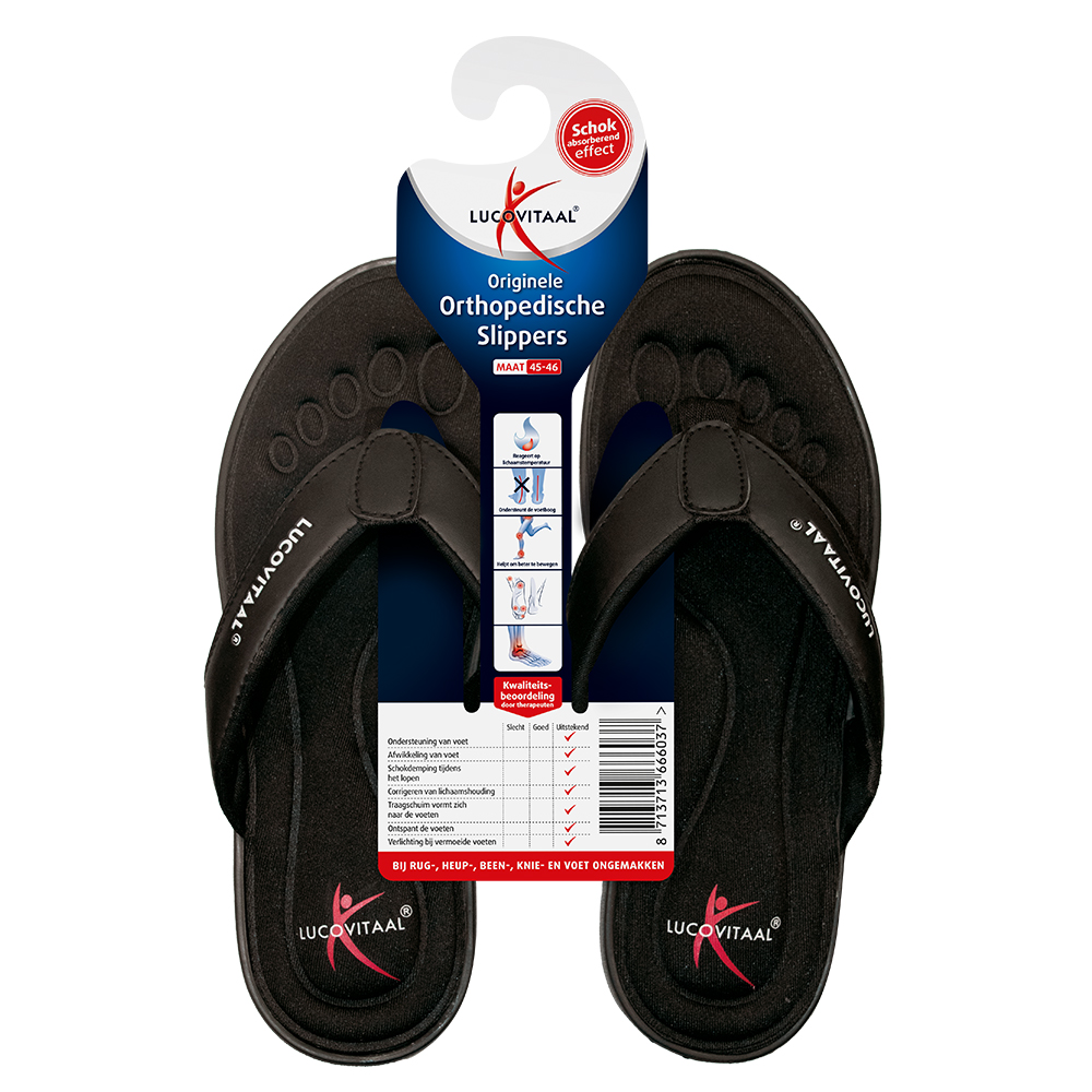 Orthopedische slippers maat 45-46