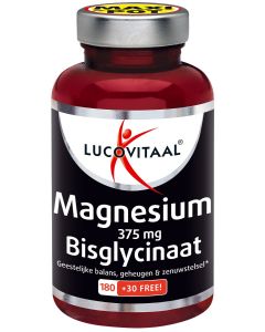 Magnesium 375 mg Bisglycinaat 210 tabletten