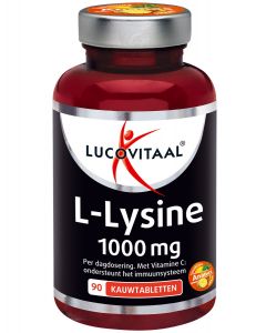 L-Lysine 1000mg 90 kauwtabletten