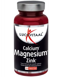 Calcium Magnesium Zink 100 tabletten