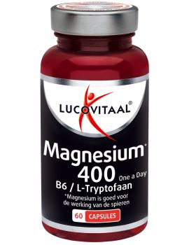 Magnesium 400 met Vitamine B6 & L-Tryptofaan