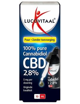 CBD hennepolie 2,8% 100% PUUR 10 ml