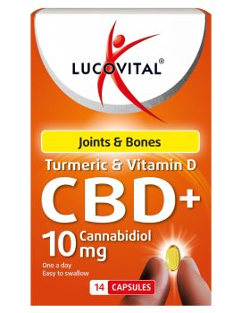 CBD 10 mg, kurkuma en vitamine D