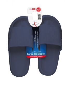 Orthopedische Zomer Badslippers (Donker blauw)