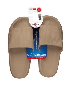 Orthopedische Zomer Badslippers (Taupe)