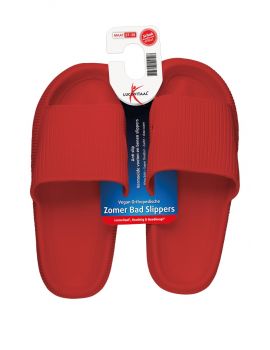 Orthopedische Zomer Badslippers (Rood)