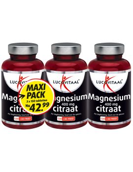 Magnesium Citraat 400 mg 3-pack