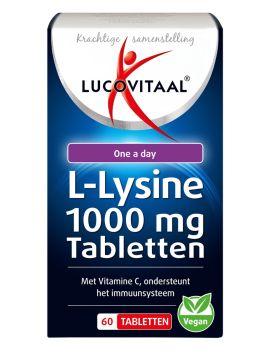 L-lysine 1000 mg - 60 tabletten