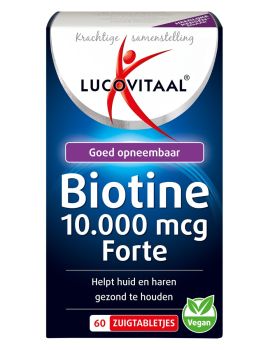 Biotine 10.000 mcg Forte 60 zuigtabletten