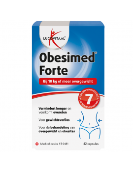 Obesimed Forte 10 kg of meer overgewicht 42 capsules