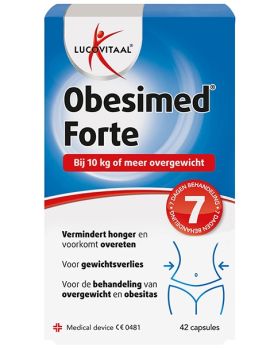 Obesimed Forte 10 kg of meer overgewicht 42 capsules