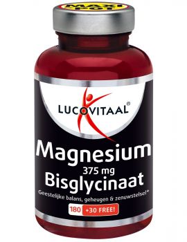 Magnesium 375 mg Bisglycinaat 210 tabletten