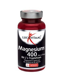 Magnesium 400 met Vitamine B6 & L-Tryptofaan 60 capsules