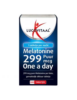 Melatonine tabletjes 299 mcg 500 tabletten