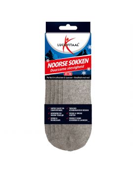 Noorse sokken maat 35-38 3 paar