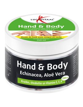 Hand & Body crème Echinacea, Aloë Vera 250 ml