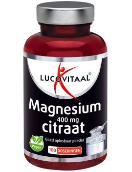 Magnesium 400 mg Citraat Poeder (100 doseringen)