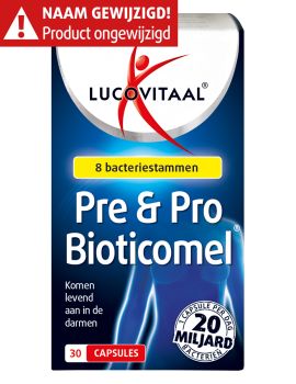 Pre & Pro Bioticomel 30 capsules