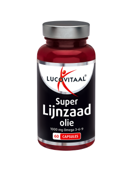 Super Lijnzaad Olie 1000 mg Omega 3-6-9