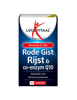 Rode Gist Rijst & co-enzym Q10 90 tabletjes