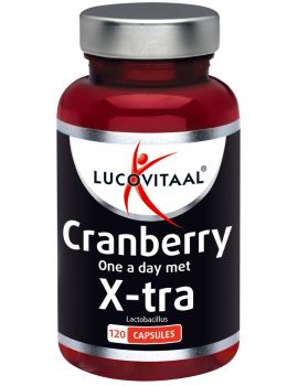 Cranberry met X-tra Lactobacillus 120 capsules