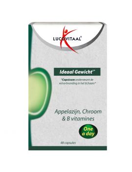 Ideaal Gewicht Appelazijn 48 capsules