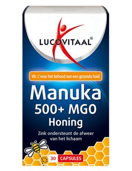 Manuka Honing Zink 30 capsules