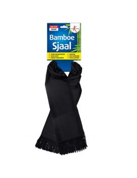 Bamboe Sjaal 1 stuk (ZWART)