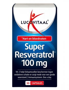 Super Resveratrol 100 mg 30 capsules