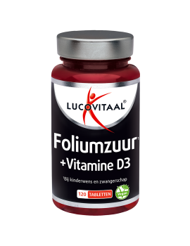 Foliumzuur + Vitamine D3 120 tabletten