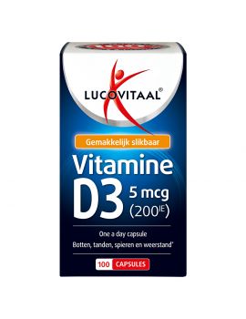 Vitamine D3 5 mcg 100 capsules