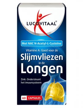 Slijmvliezen in de Longen 60 capsules