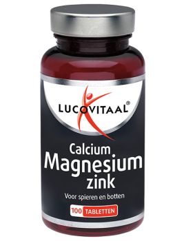 Calcium magnesium zink - 100 tabletten