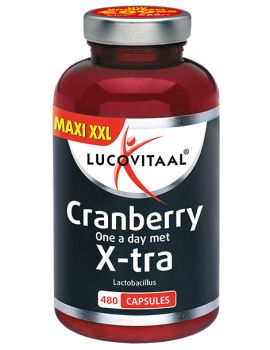 Cranberry met X-tra Lactobacillus 480 capsules