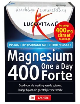 Magnesium Citraat Poeder 400 mg sachets