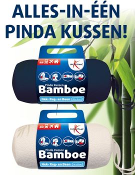 Bamboe Pinda Kussentje