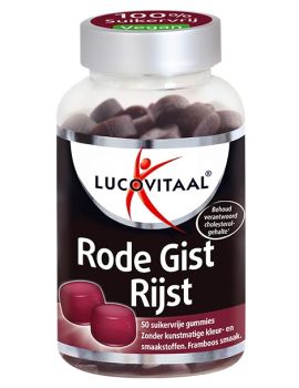 Rode Gist Rijst Gummies Suikervrij (THT 08-2023)