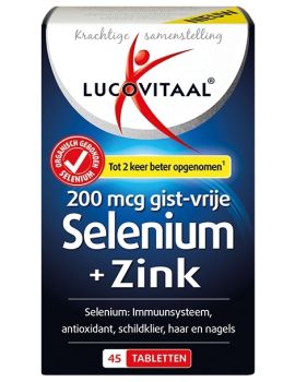 Selenium Zink 45 tabletten