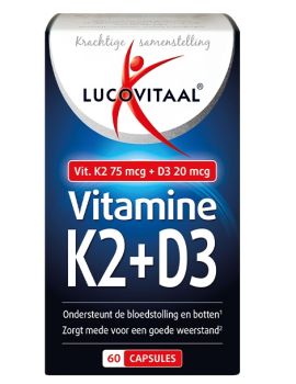 Vitamine K2 + D3 60 capsules