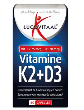 Vitamine K2 + D3 60 capsules