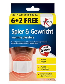 Spier & Gewricht warmtepleisters (voor nek en schouders)(MAXI)