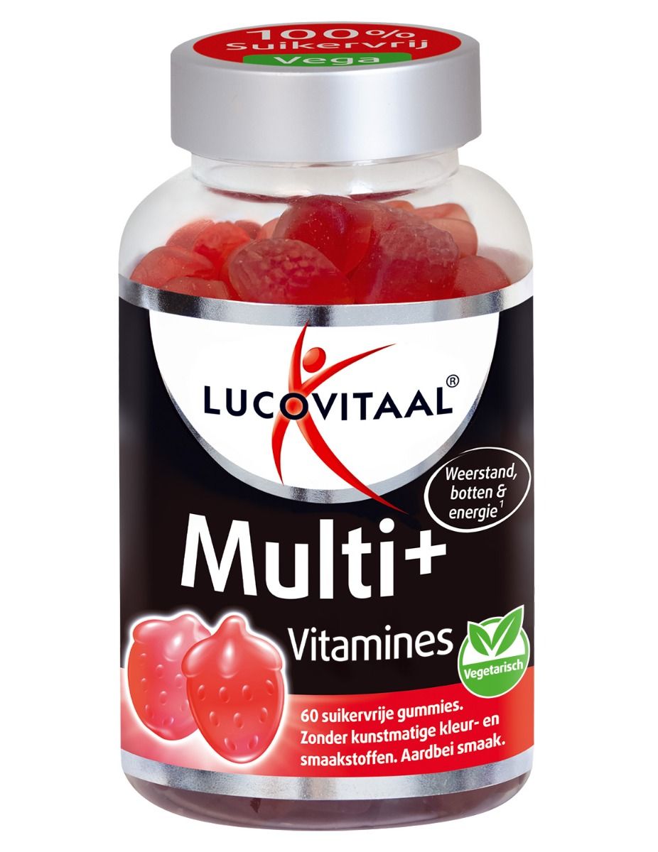 Multi+ Vitamines Gummies Suikervrij