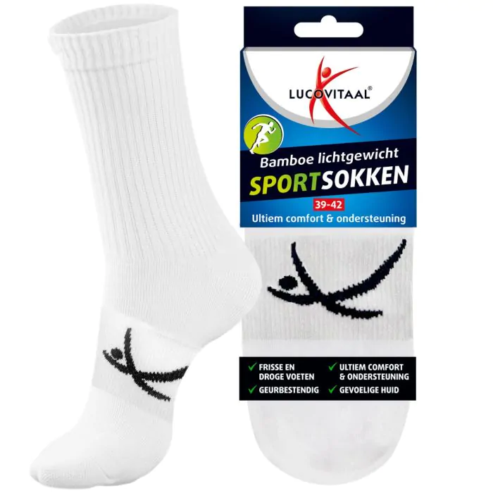 All Things Accessory Bamboe Trainingssokken voor Dames (3 Paar) - Ademende Slipvaste Enkelsokken met Boogondersteuning, Maat UK 4-8, Wit