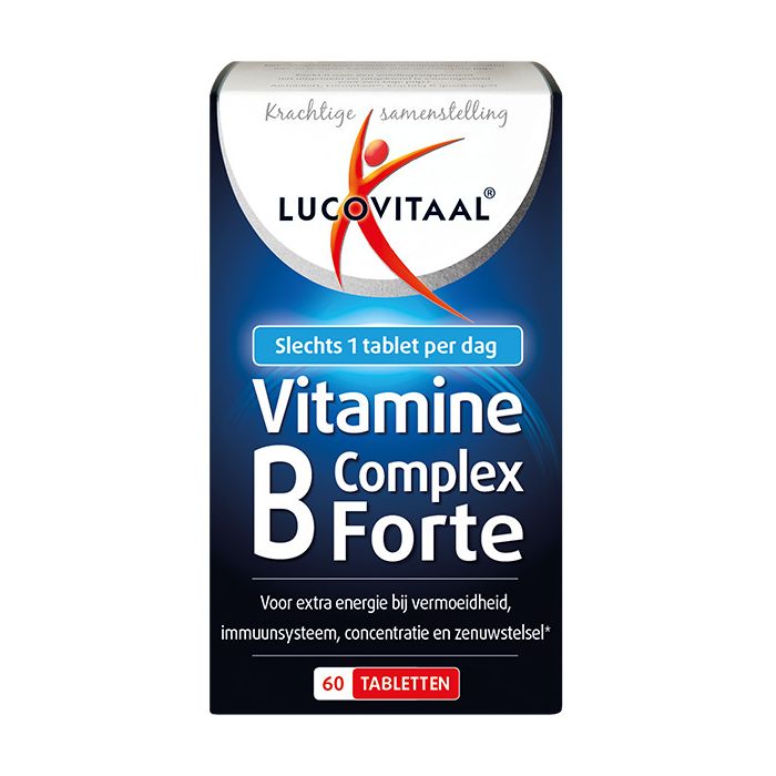 Tolk bekken Corroderen Vitamine B Complex Forte - Lucovitaal: Krachtig & Goedkoop!