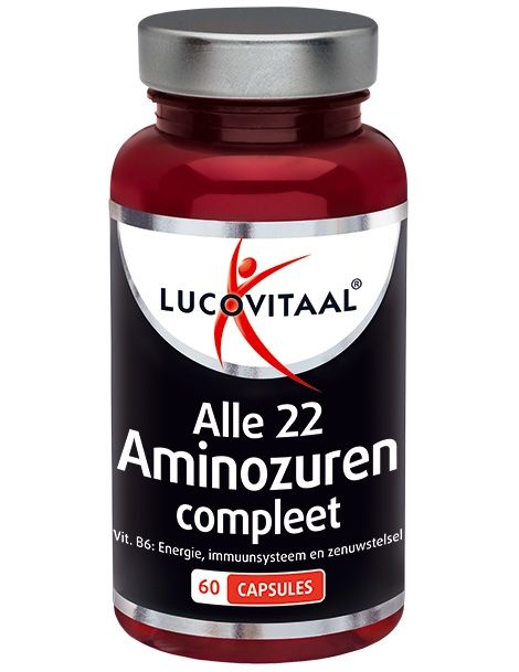 inhalen Kindercentrum Klaar Alle 22 Aminozuren Compleet - Lucovitaal: Krachtig & Goedkoop!