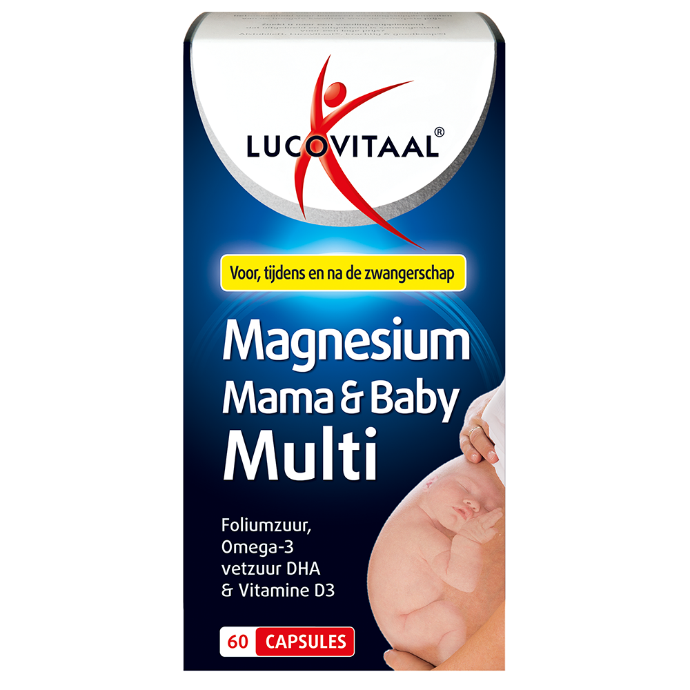 Confronteren Vete leider Magnesium Mama & Baby Multivitamine Zwangerschap - Lucovitaal: Krachtig &  Goedkoop!