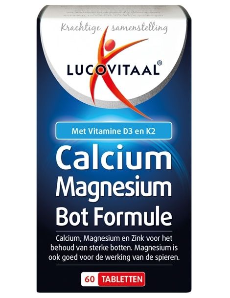 D.w.z Wat mensen betreft Agressief Calcium Magnesium Bot Formule - Lucovitaal: Krachtig & Goedkoop!