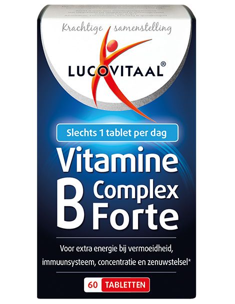 Tolk bekken Corroderen Vitamine B Complex Forte - Lucovitaal: Krachtig & Goedkoop!