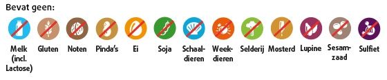 Bevat geen Bevat geen